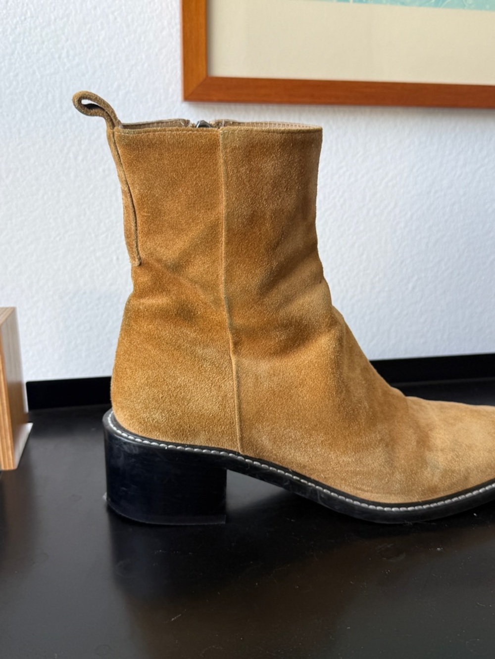 Everlane The City Boot in Toasted Almond Suede - Picture 11 of 16